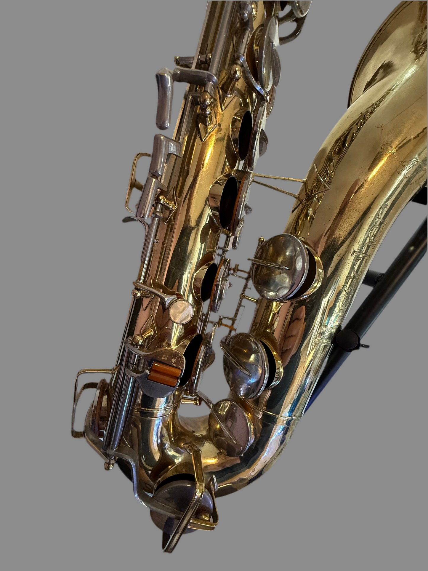 Buescher 400 Tenor backside valves
